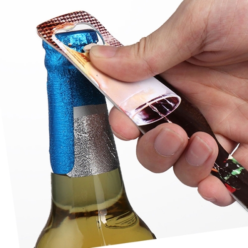 Personalized Design Sublimation Blank Soke Bottle Shape Bottle Opener