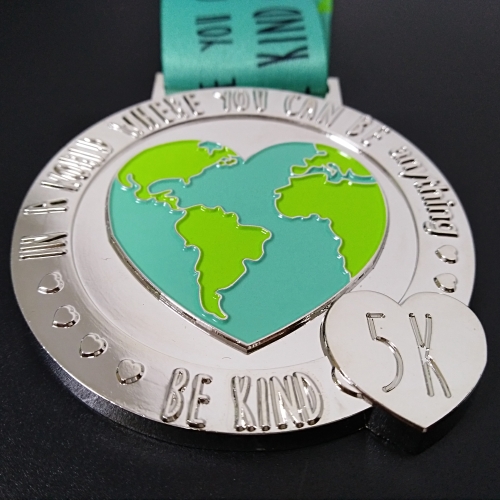 Custom Design  Metal Soft Enamel Brand  Logo UV Printing Rhinestone Medal