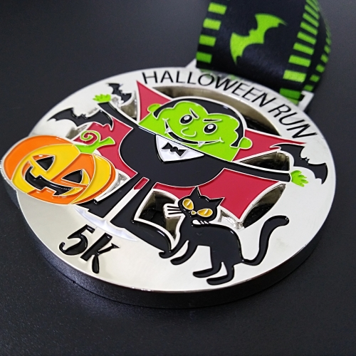 Custom Die Casting Zinc Alloy Metal Medal Soft Enamel Medal for Sports