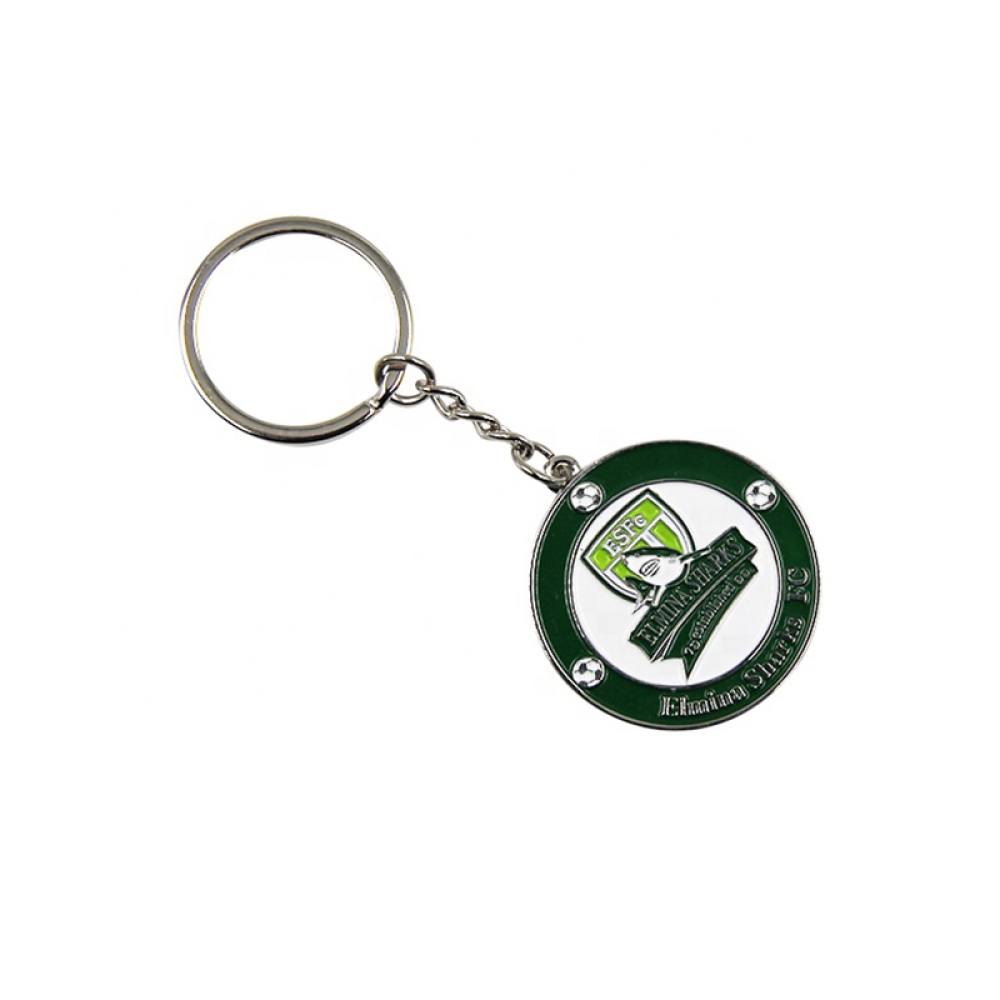 Enamel Key Holder Key Chain Custom 3D Metal Keychain