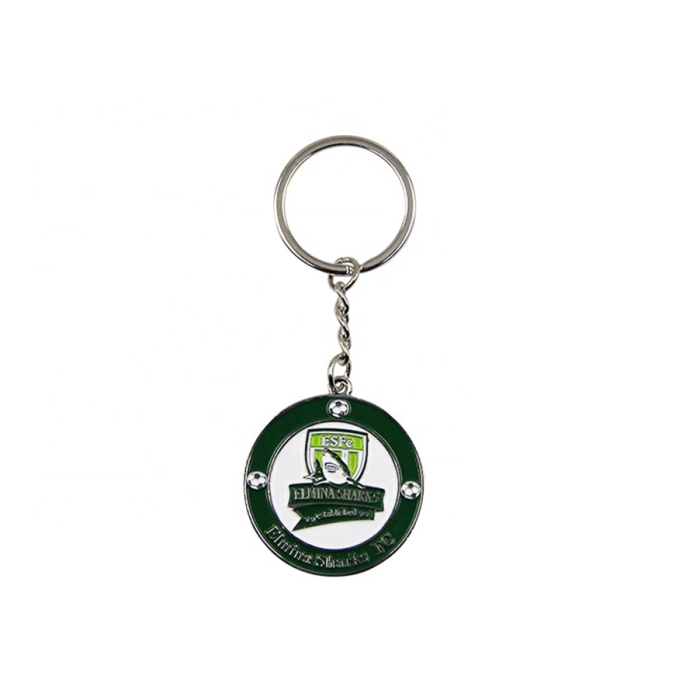 Enamel Key Holder Key Chain Custom 3D Metal Keychain
