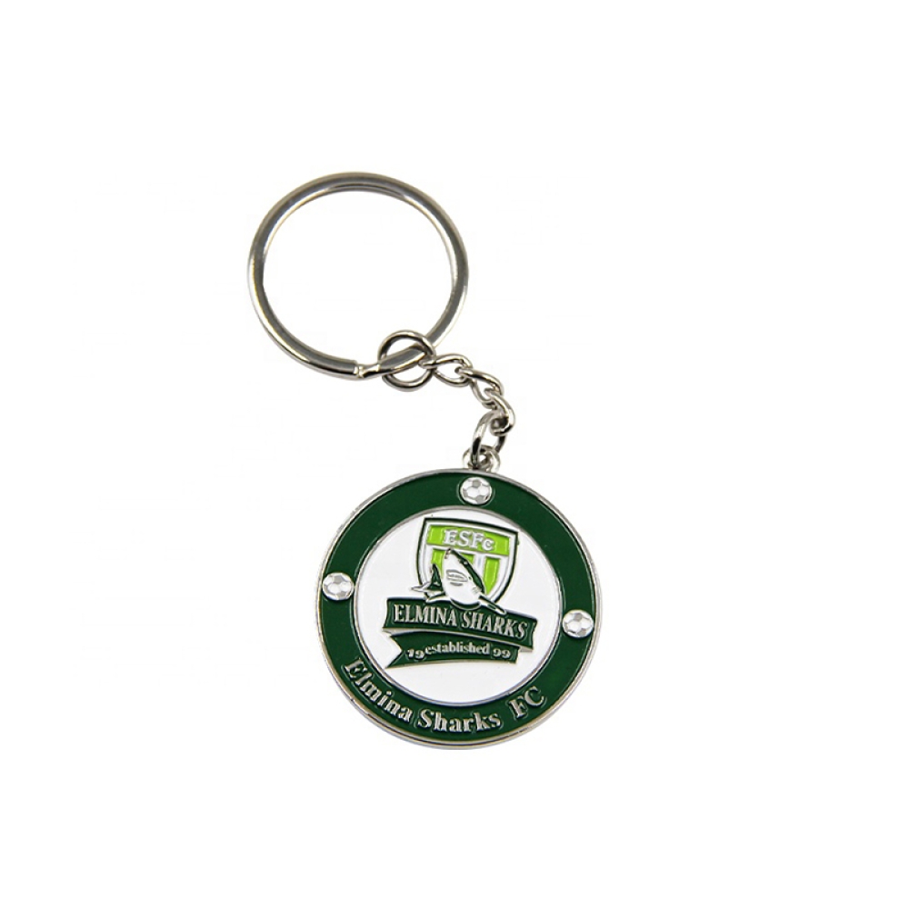 Enamel Key Holder Key Chain Custom 3D Metal Keychain