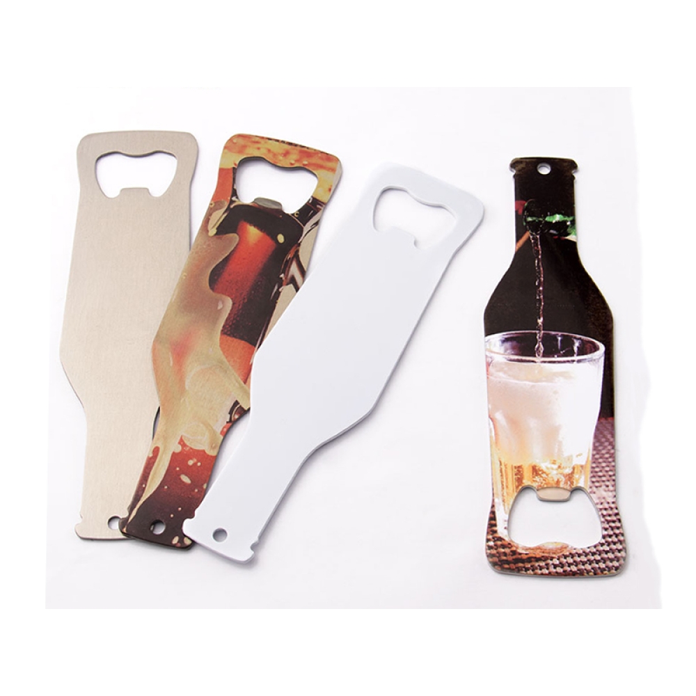 Personalized Design Sublimation Blank Soke Bottle Shape Bottle Opener