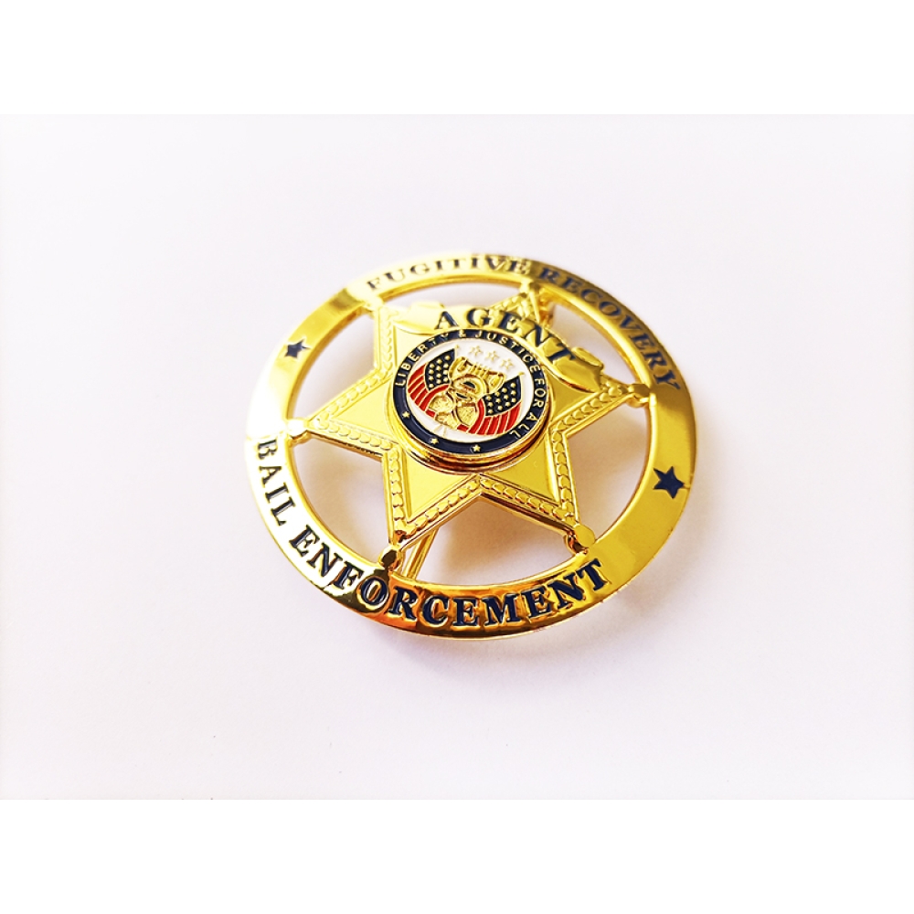 Souvenir enamel security military Police badge