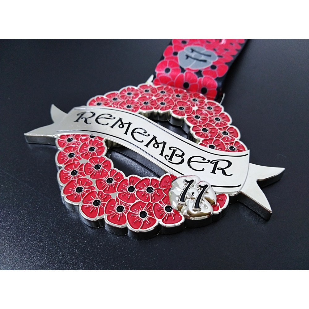 High Quality Customized Virtual Run metal Medals from China factory