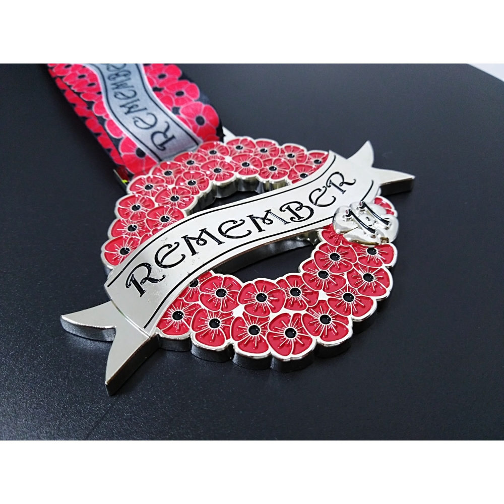 High Quality Customized Virtual Run metal Medals from China factory