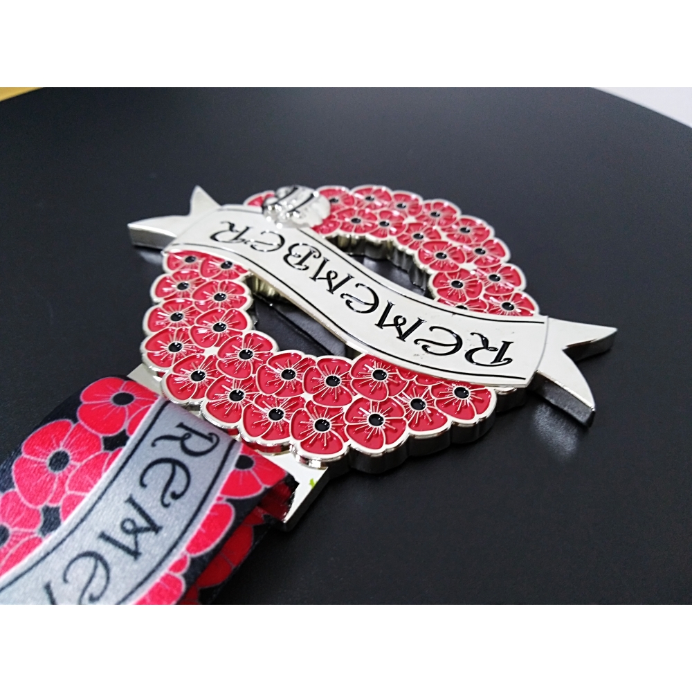 High Quality Customized Virtual Run metal Medals from China factory