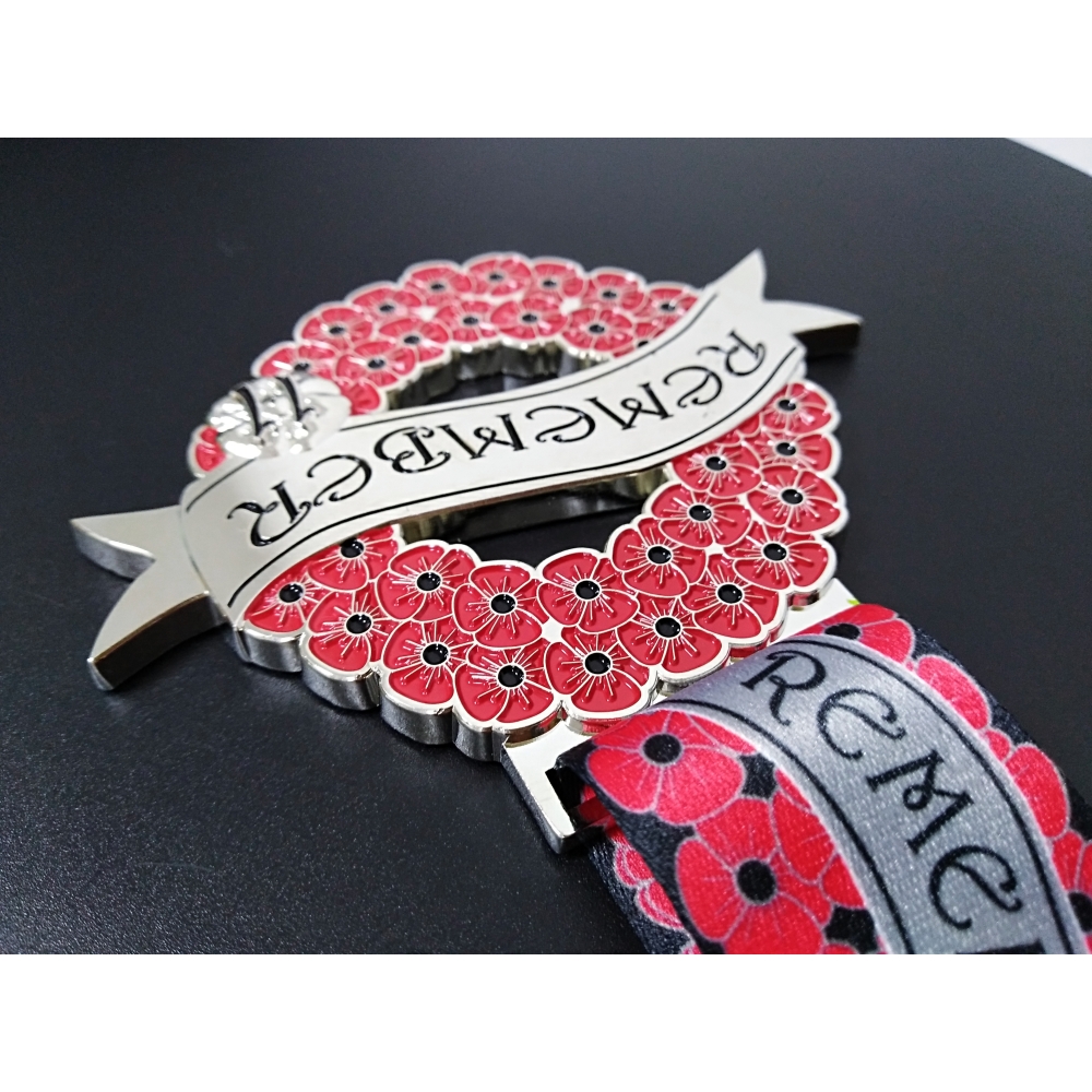 High Quality Customized Virtual Run metal Medals from China factory