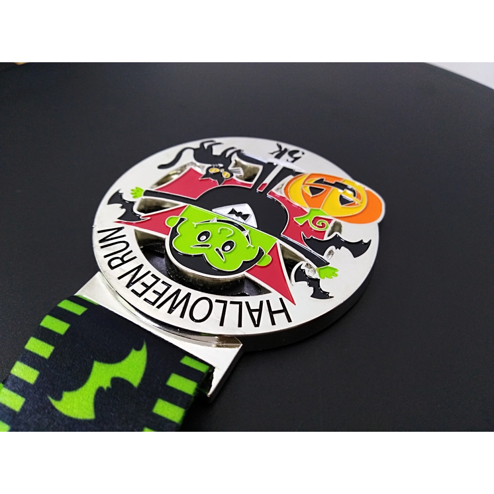 Custom Die Casting Zinc Alloy Metal Medal Soft Enamel Medal for Sports