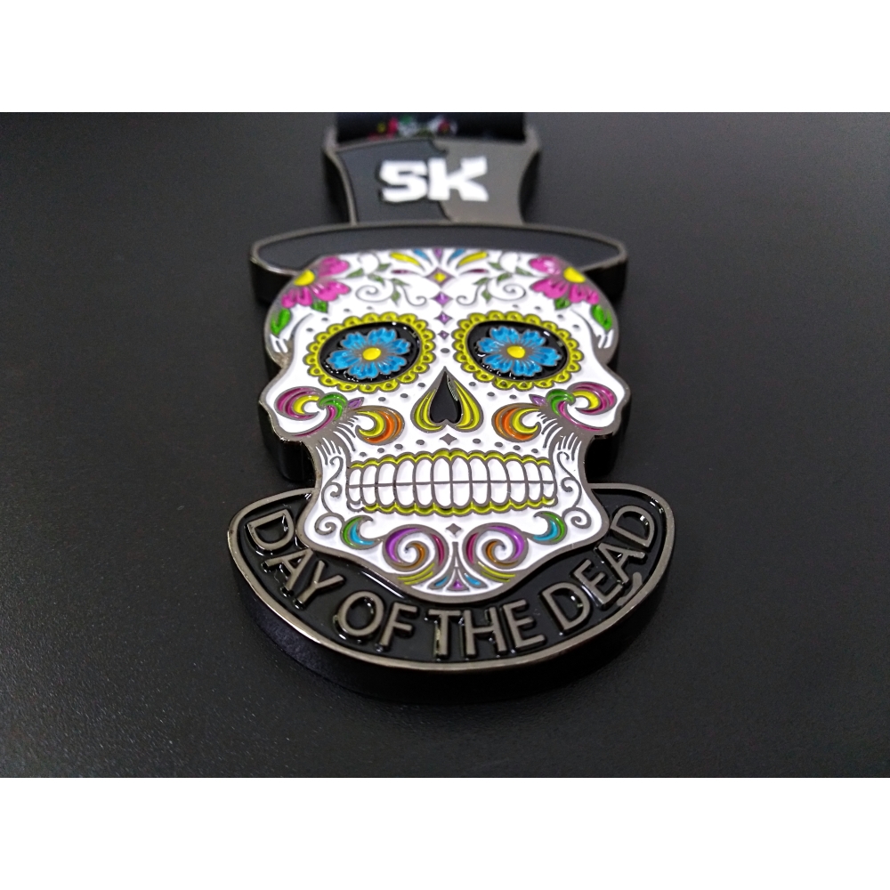 Custom Soft Enamel Die Casting Zinc Alloy Gold Silver Bronze Sports Medals