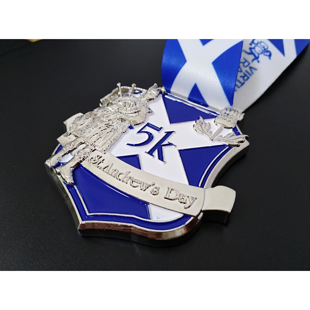 Custom 3D Metal Medal Sports Football Basketball Marathon Running