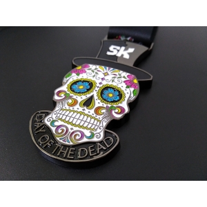 Custom Soft Enamel Die Casting Zinc Alloy Gold Silver Bronze Sports Medals